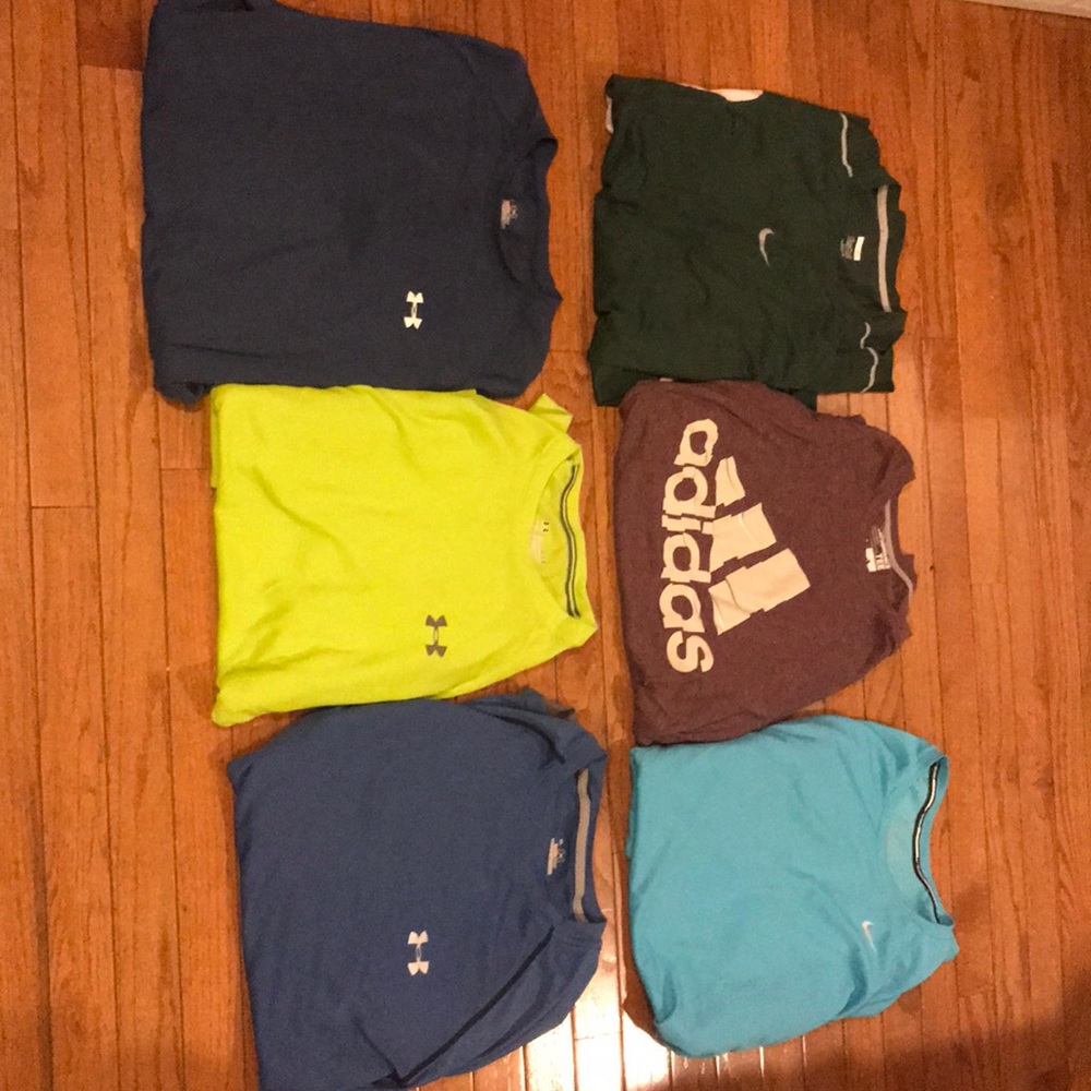 Adidas/Under Armour/Nike Long sleeve T’s